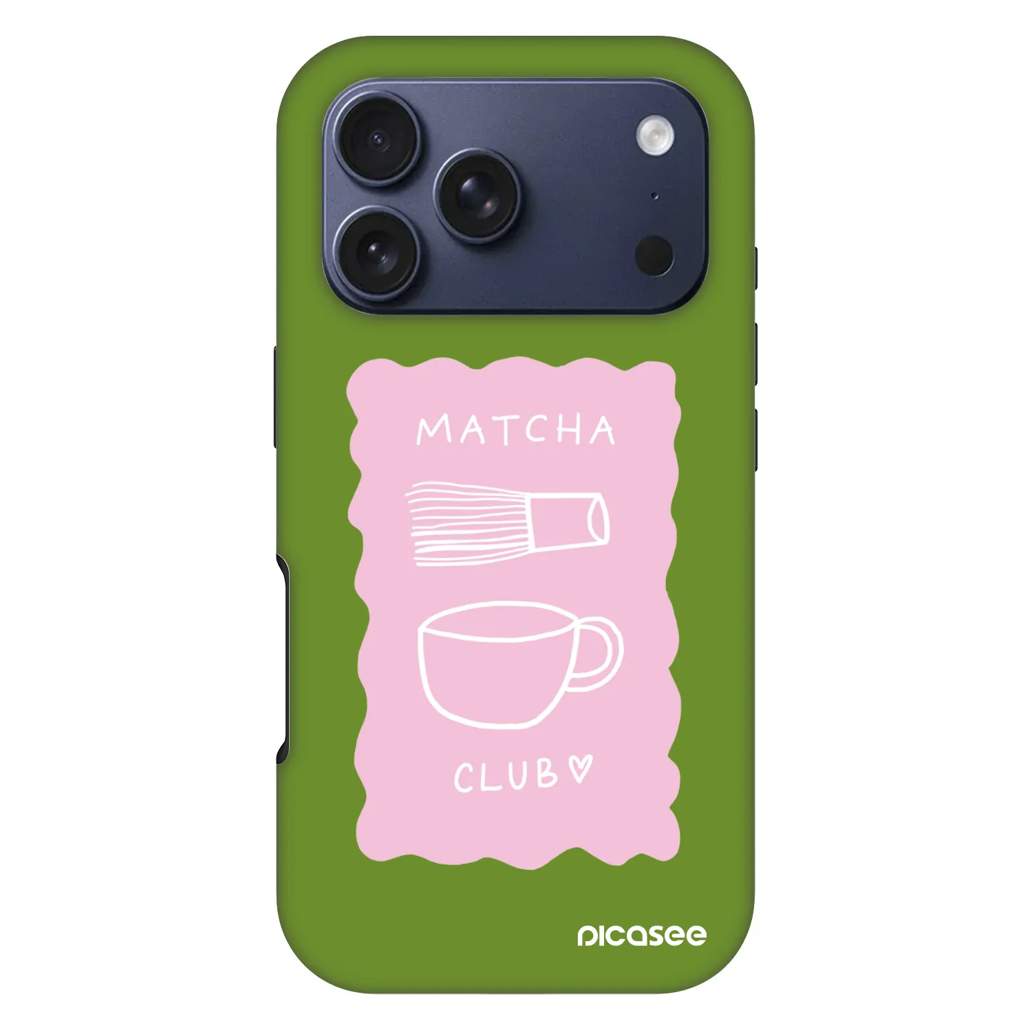 Picasee Fashion Case MagSafe für Apple iPhone 17 Pro - Matcha club