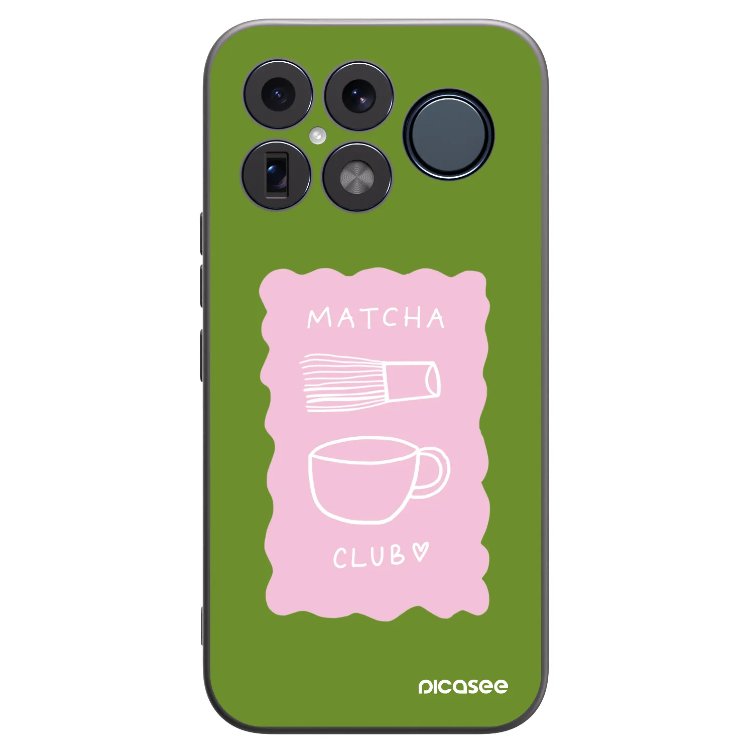 Picasee Xiaomi Poco F8 Ultra Hülle - Schwarzes Silikon - Matcha club