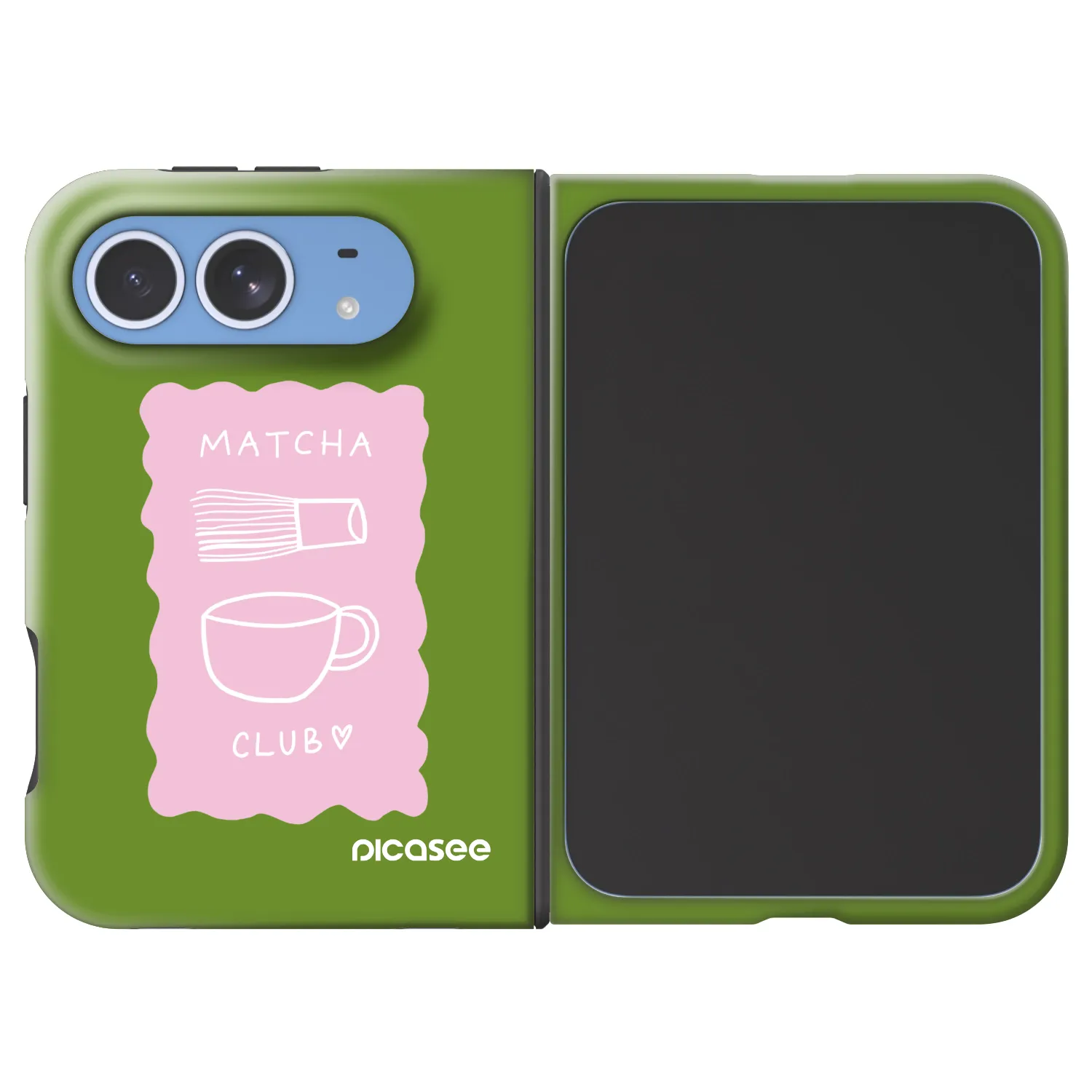 Picasee Fashion Case MagSafe für Apple iPhone Duo - Matcha club