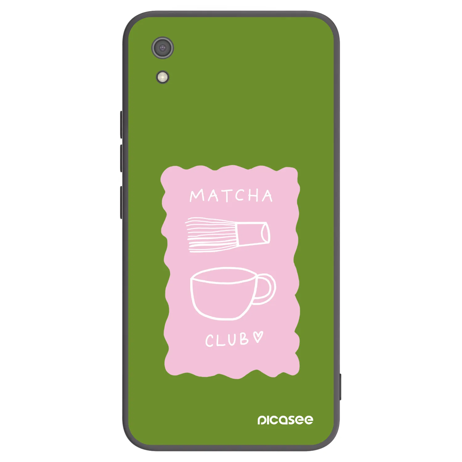 Picasee Xiaomi Redmi 7A Hülle - Schwarzes Silikon - Matcha club
