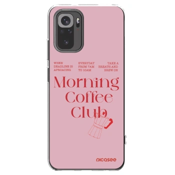 Picasee Xiaomi Redmi Note 10 Hülle - Transparentes Silikon - Morning