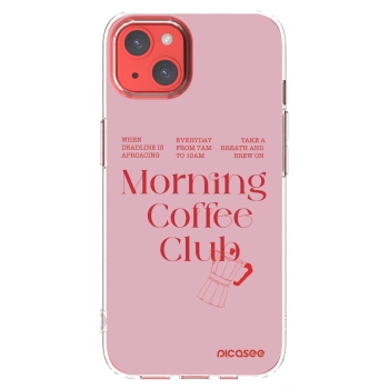 Picasee Apple iPhone 13 Hülle - Transparentes Silikon - Morning