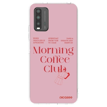 Picasee Xiaomi Redmi 9T Hülle - Schwarzes Silikon - Morning