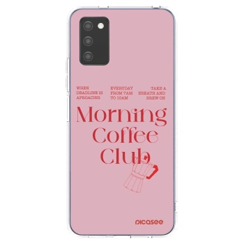 Picasee Samsung Galaxy A02s A025G Hülle - Transparentes Silikon - Morning