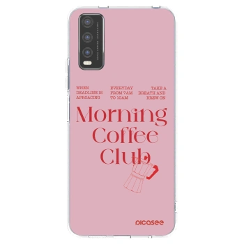 Picasee Vivo Y20s Hülle - Transparentes Silikon - Morning