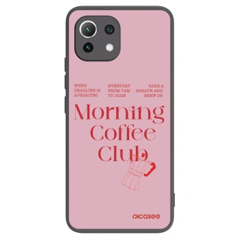 Picasee Xiaomi 11 Lite 5G NE Hülle - Schwarzes Silikon - Morning