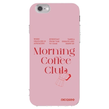 Picasee Apple iPhone 6/6S Hülle - Transparentes Silikon - Morning
