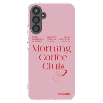 Picasee Samsung Galaxy A34 5G A346B Hülle - Transparentes Silikon - Morning