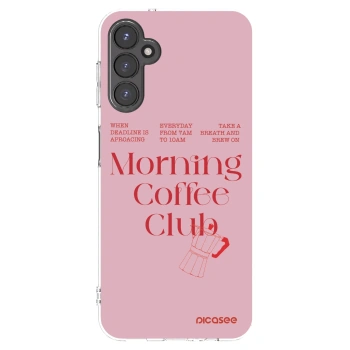 Picasee Samsung Galaxy A14 5G A146P Hülle - Transparentes Silikon - Morning
