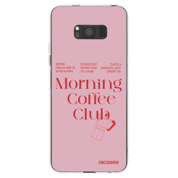 Picasee Samsung Galaxy S8 G950F Hülle - Transparentes Silikon - Morning