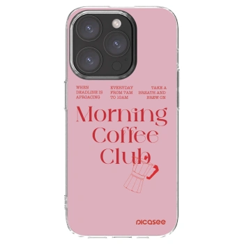 Picasee Apple iPhone 15 Pro Hülle - Transparentes Silikon - Morning