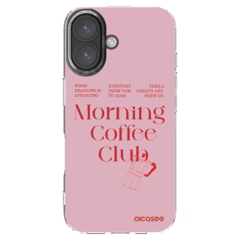 Picasee Apple iPhone 16 Hülle - Transparentes Silikon - Morning