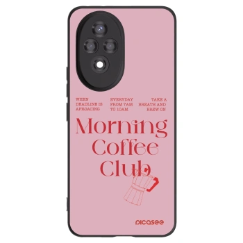 Picasee Honor 200 Pro 5G Hülle - Schwarzes Silikon - Morning
