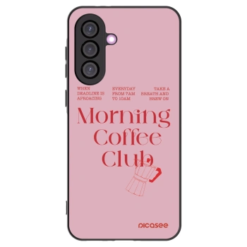 Picasee Samsung Galaxy A56 5G A566B Hülle - Schwarzes Silikon - Morning