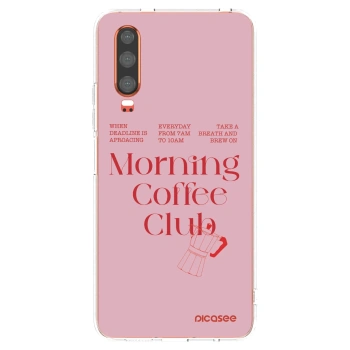 Picasee Huawei P30 Hülle - Transparentes Silikon - Morning