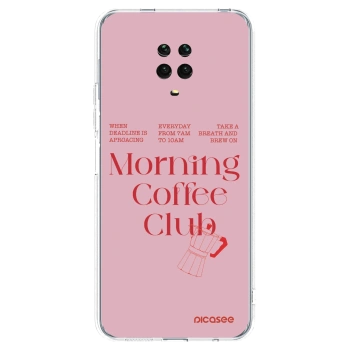 Picasee Xiaomi Redmi Note 9S Hülle - Transparentes Silikon - Morning