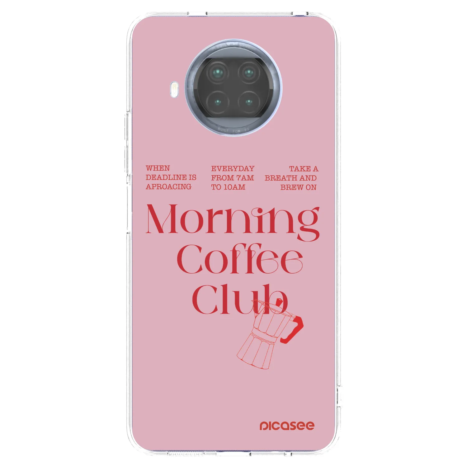 Picasee Xiaomi Mi 10T Lite Hülle - Transparentes Silikon - Morning