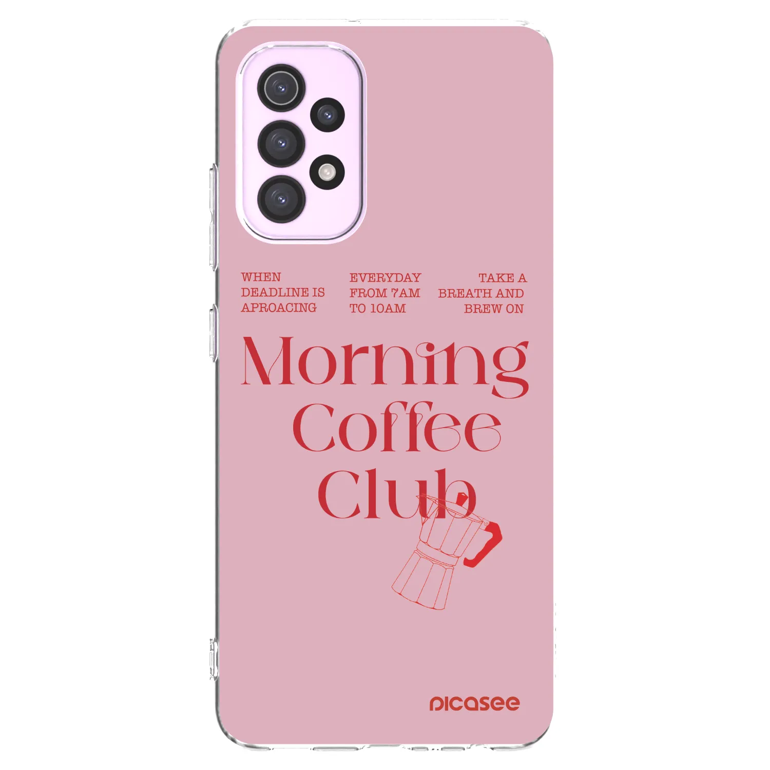 Picasee Samsung Galaxy A32 5G A326B Hülle - Transparentes Silikon - Morning