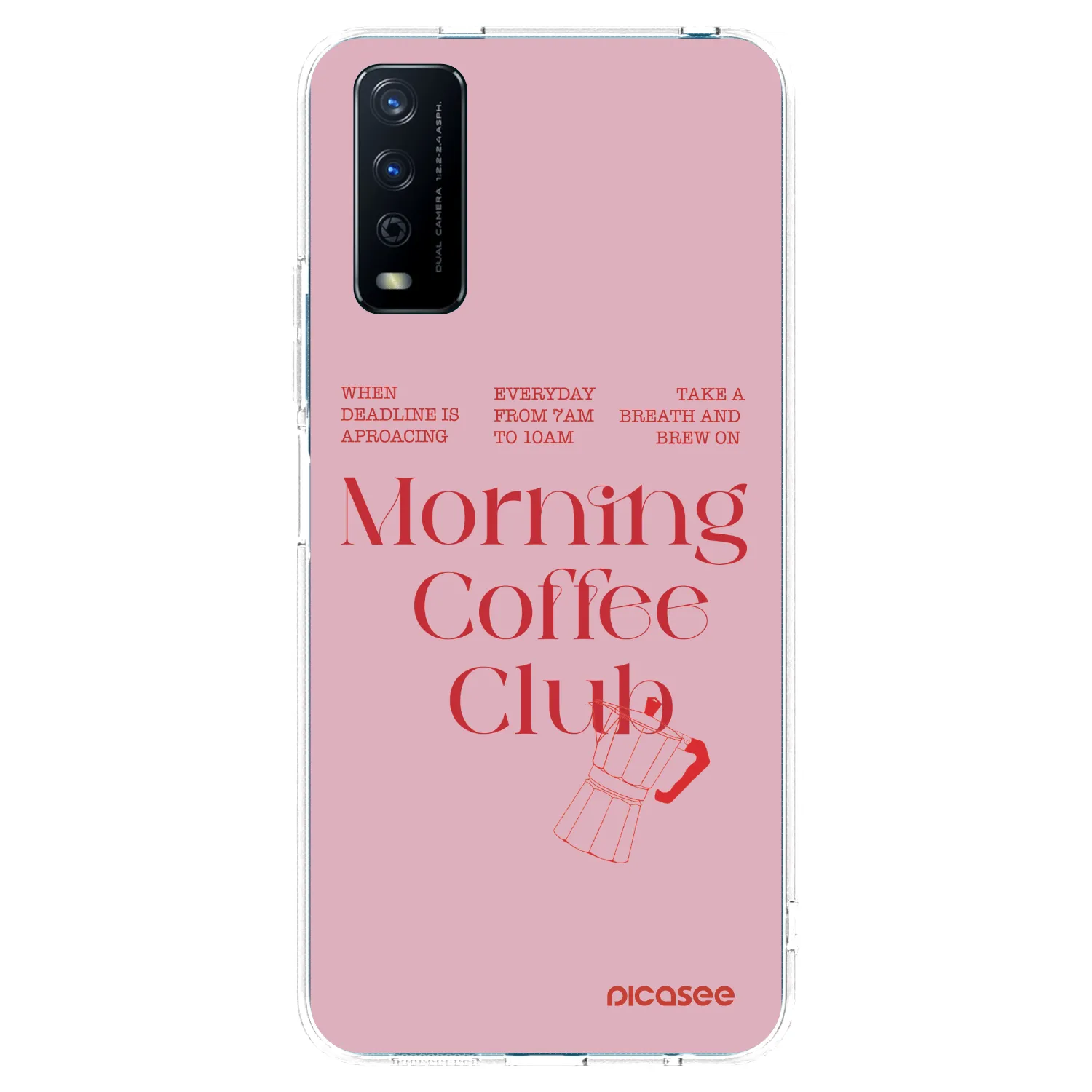 Picasee Vivo Y11s Hülle - Transparentes Silikon - Morning
