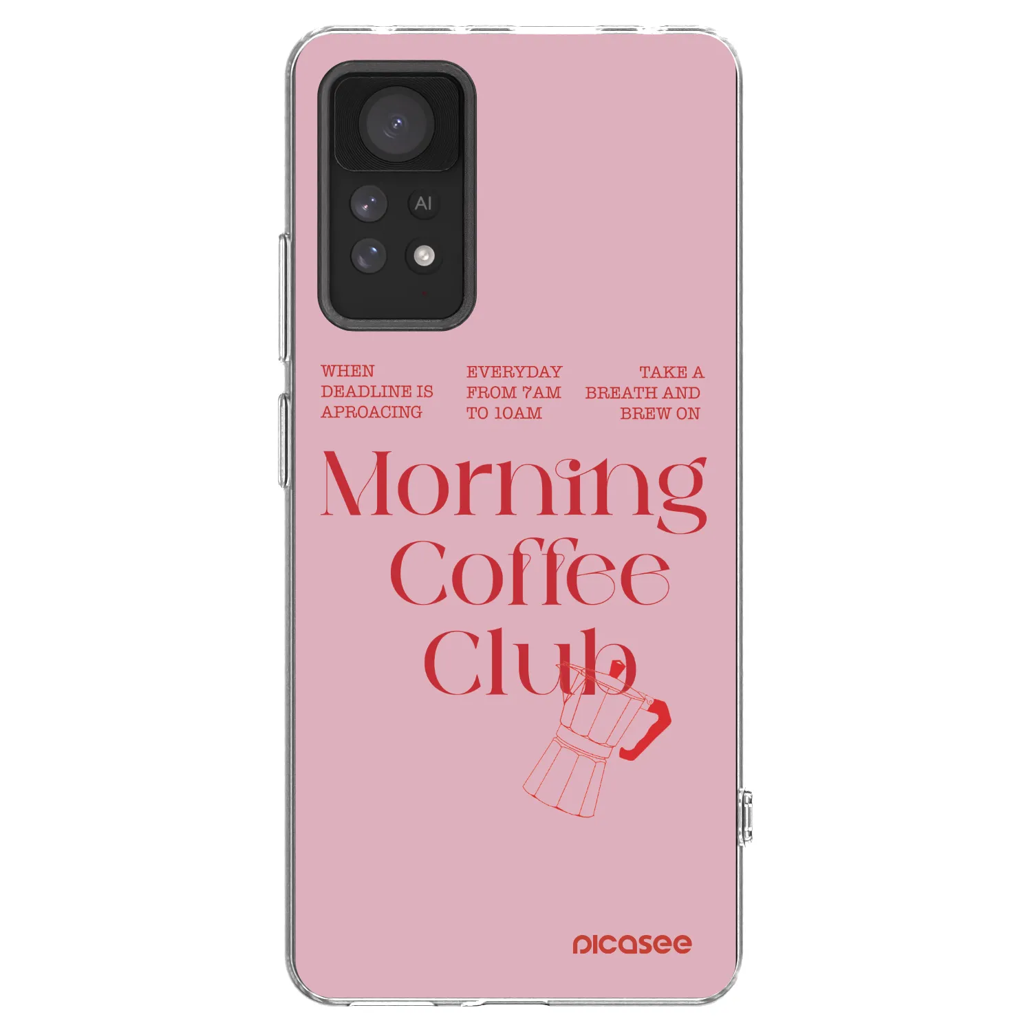 Picasee Xiaomi Redmi Note 11 Pro 5G Hülle - Transparentes Silikon - Morning
