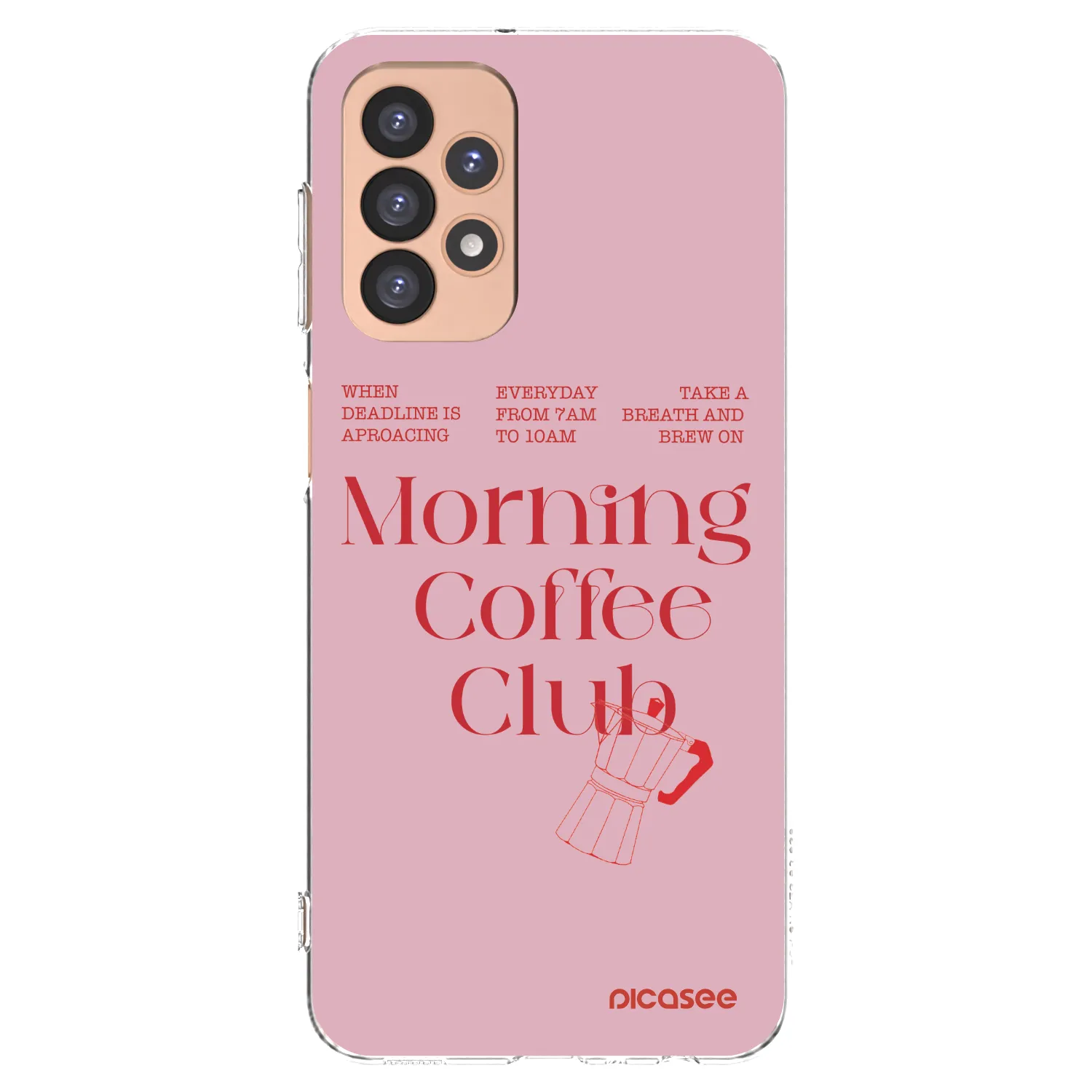 Picasee Samsung Galaxy A23 A236B 5G Hülle - Transparentes Silikon - Morning