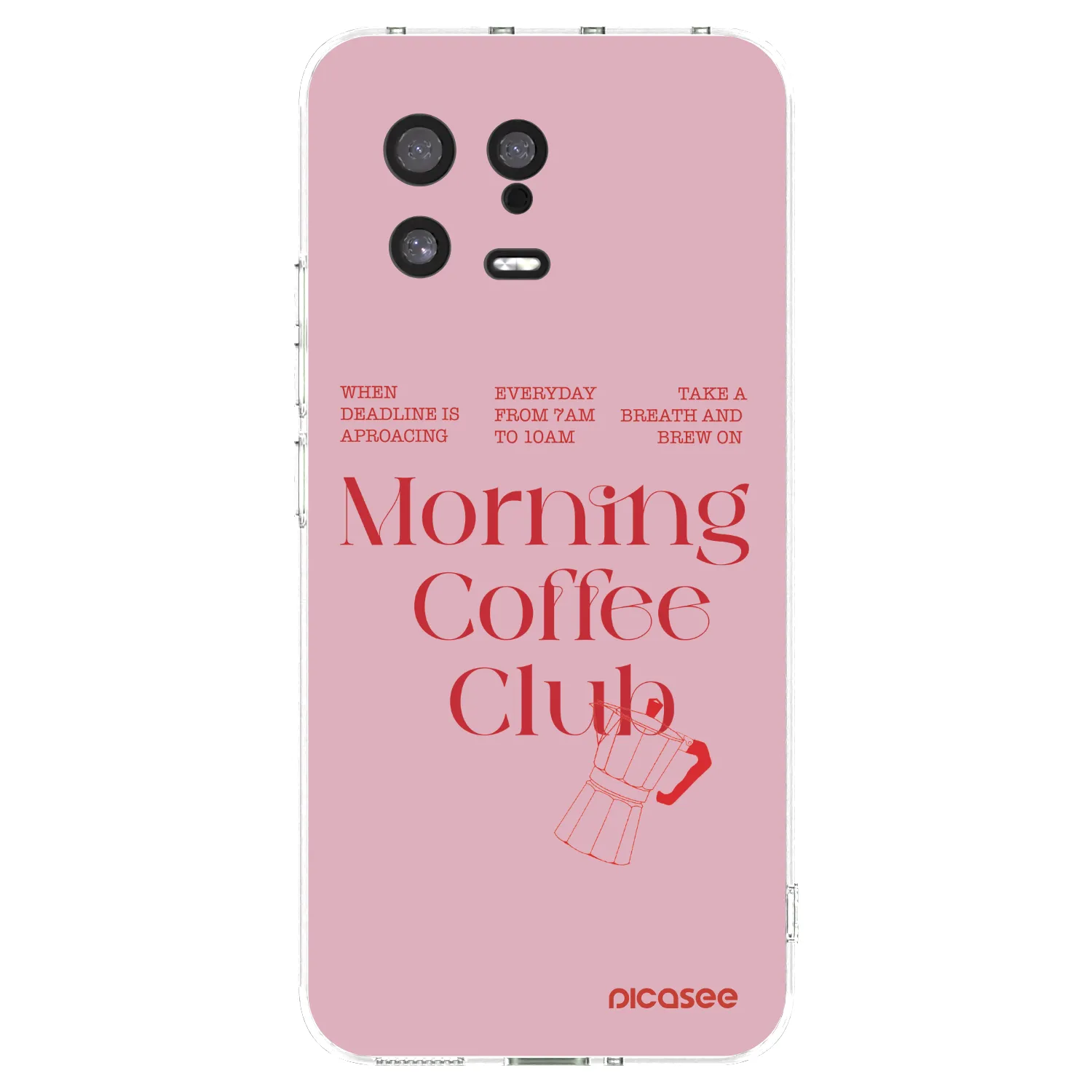Picasee Xiaomi 13 Hülle - Transparentes Silikon - Morning