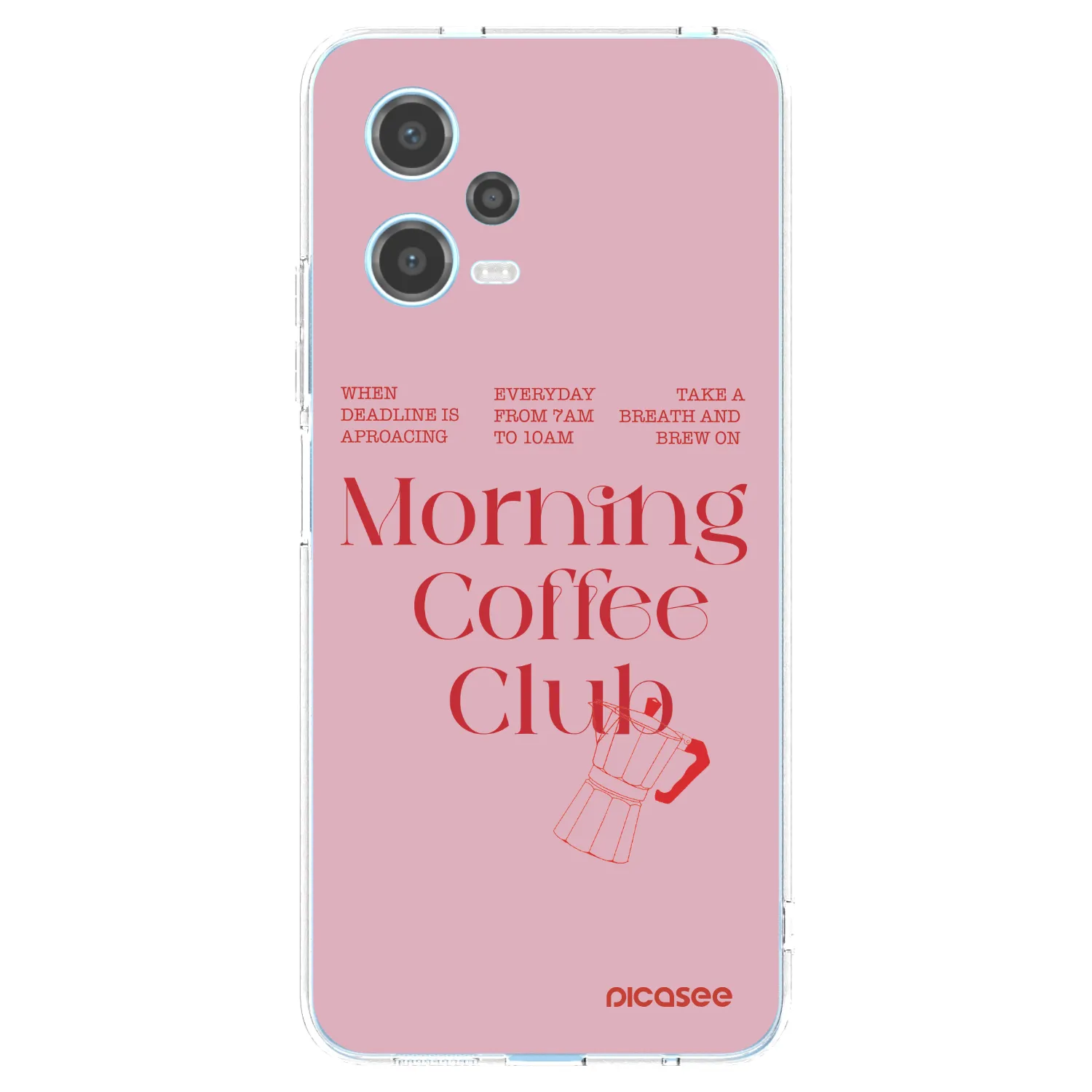 Picasee Xiaomi Redmi Note 12 5G Hülle - Transparentes Silikon - Morning
