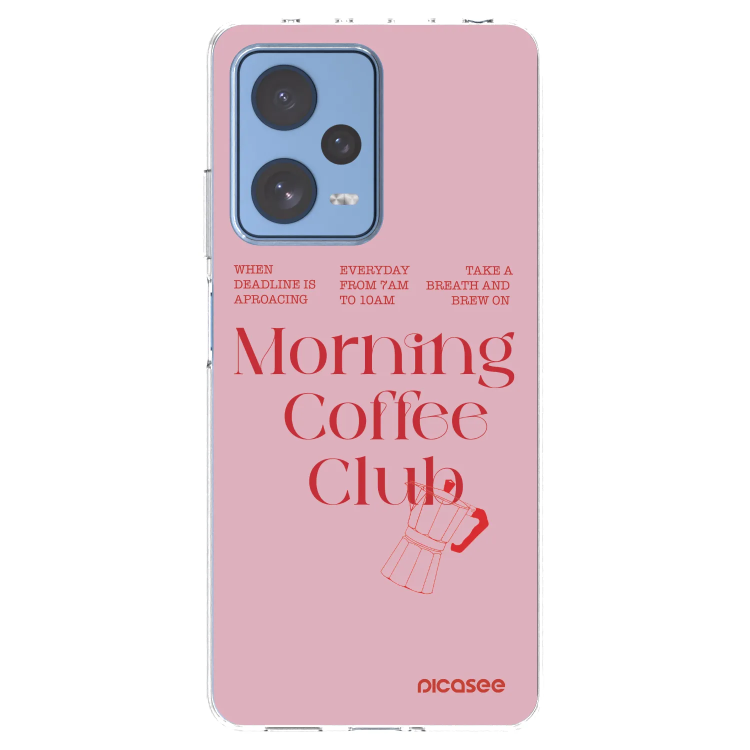 Picasee Xiaomi Redmi Note 12 Pro 5G Hülle - Transparentes Silikon - Morning