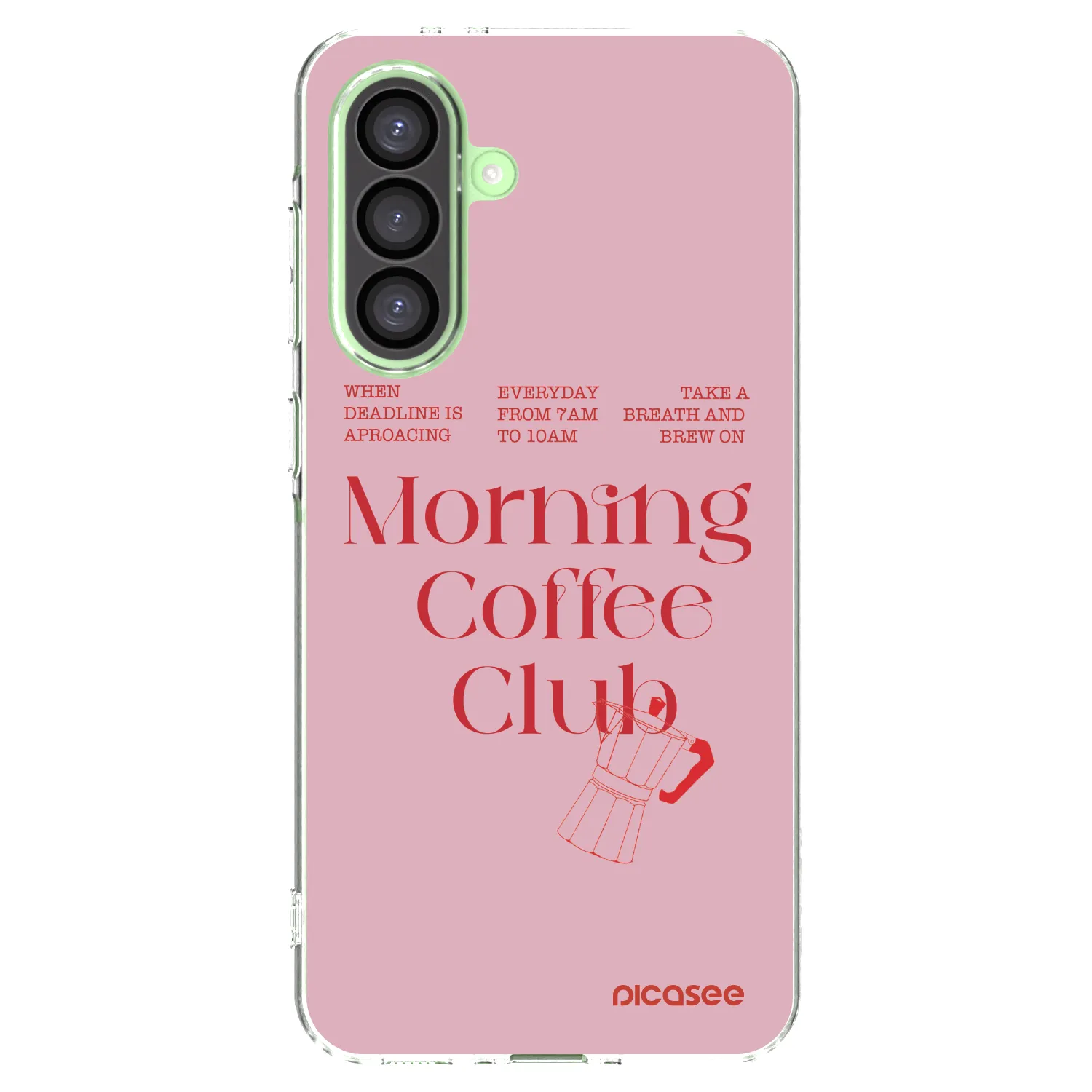 Picasee Samsung Galaxy A26 5G A266B Hülle - Transparentes Silikon - Morning