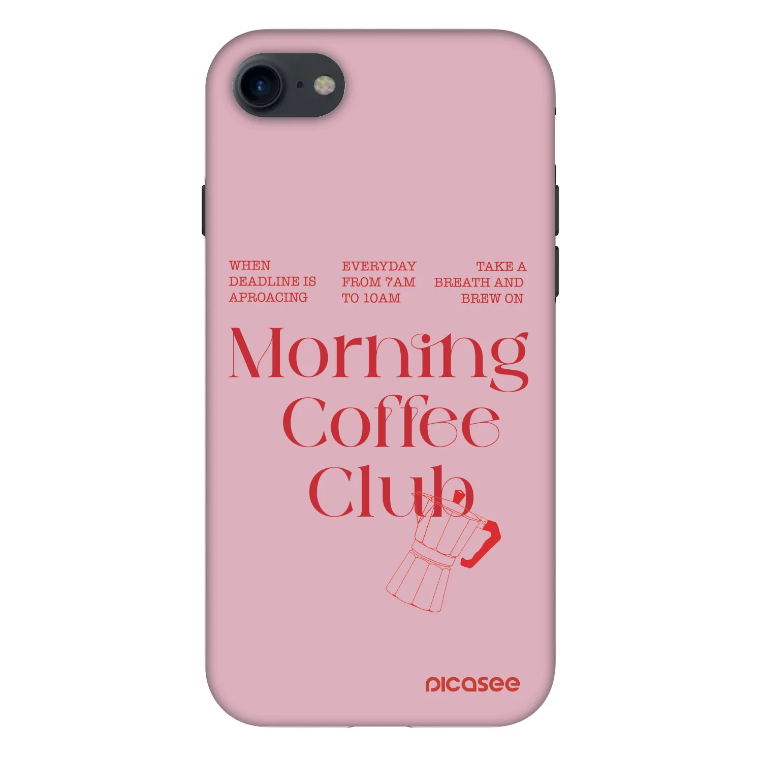 Picasee Fashion Case für Apple iPhone SE 2020 - Morning