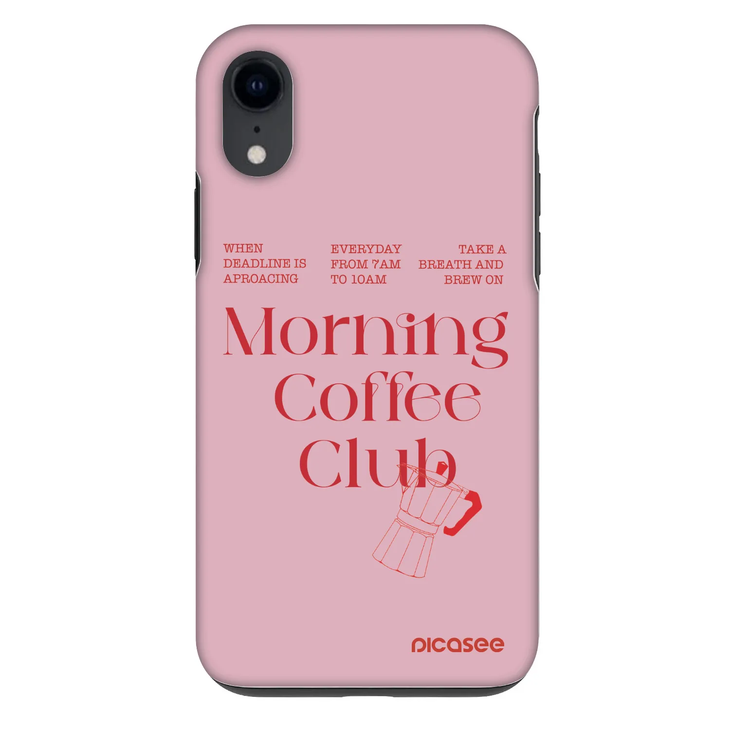 Picasee Fashion Case für Apple iPhone XR - Morning