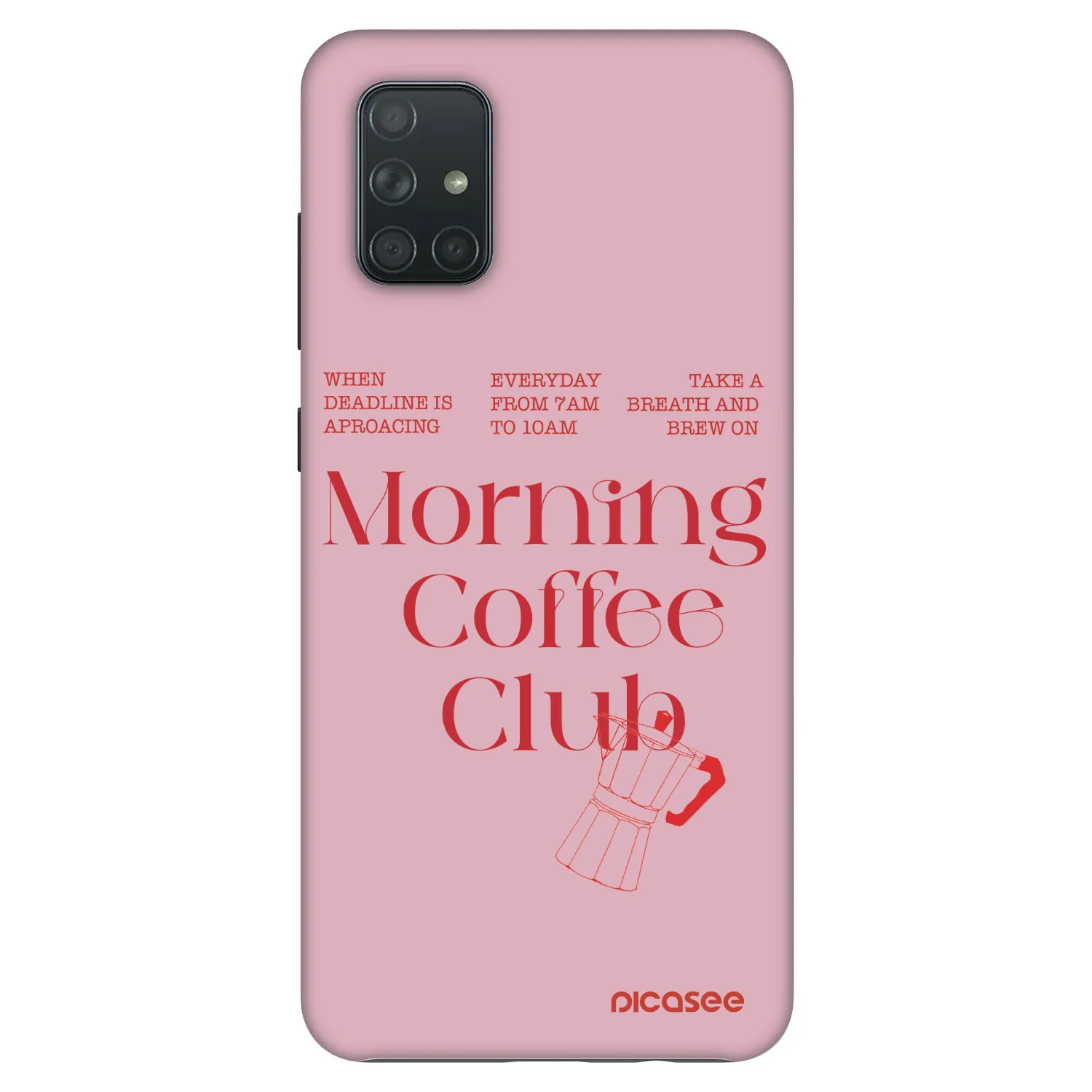 Picasee Fashion Case für Samsung Galaxy A71 A715F - Morning