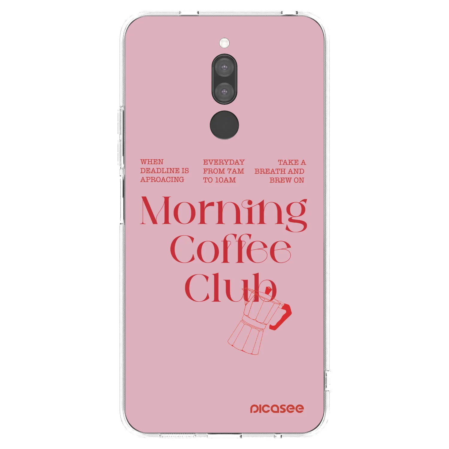 Picasee Xiaomi Redmi 8 Hülle - Transparentes Silikon - Morning