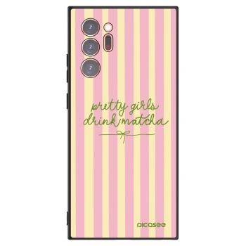Picasee Samsung Galaxy Note 20 Ultra Hülle - Schwarzes Silikon - Pretty matcha