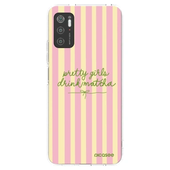 Picasee Xiaomi Poco M3 Pro 5G Hülle - Transparentes Silikon - Pretty matcha