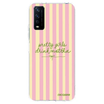 Picasee Vivo Y11s Hülle - Transparentes Silikon - Pretty matcha