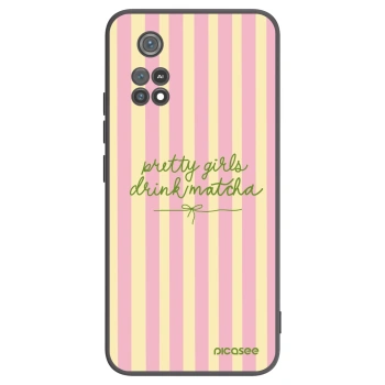 Picasee Xiaomi Poco M4 Pro Hülle - Schwarzes Silikon - Pretty matcha