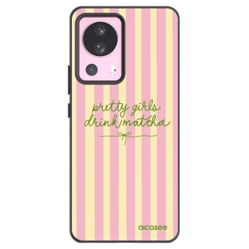 Picasee Xiaomi 13 Lite Hülle - Schwarzes Silikon - Pretty matcha
