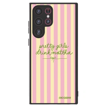 Picasee ULTIMATE CASE PowerShare für Samsung Galaxy S22 Ultra 5G - Pretty matcha