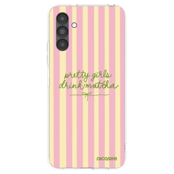 Picasee Samsung Galaxy A04s A047F Hülle - Transparentes Silikon - Pretty matcha
