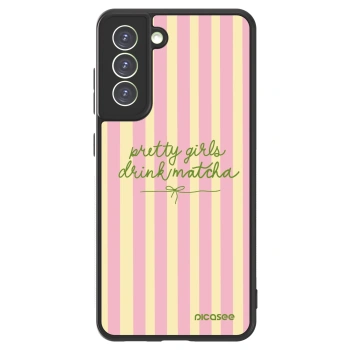 Picasee ULTIMATE CASE PowerShare für Samsung Galaxy S21 FE 5G - Pretty matcha