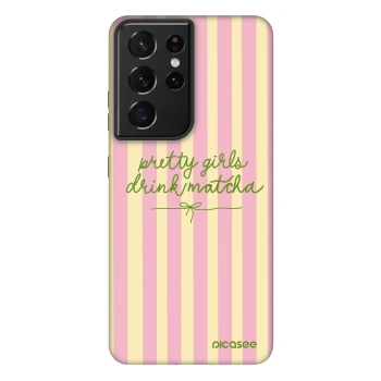 Hülle für Samsung Galaxy S21 Ultra 5G G998B - Pretty matcha