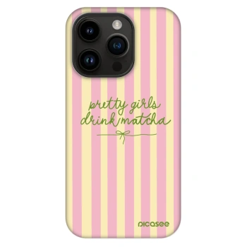 Hülle für Apple iPhone 14 Pro - Pretty matcha