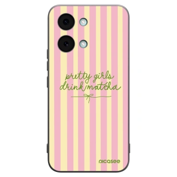 Picasee Xiaomi Poco X8 Pro Max Hülle - Schwarzes Silikon - Pretty matcha