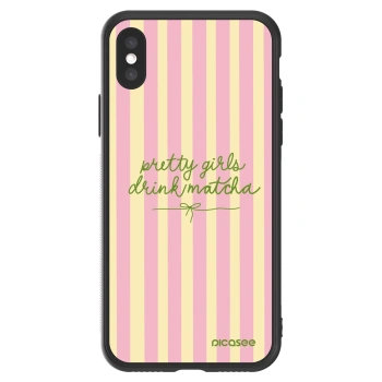 Picasee ULTIMATE CASE für Apple iPhone X/XS - Pretty matcha