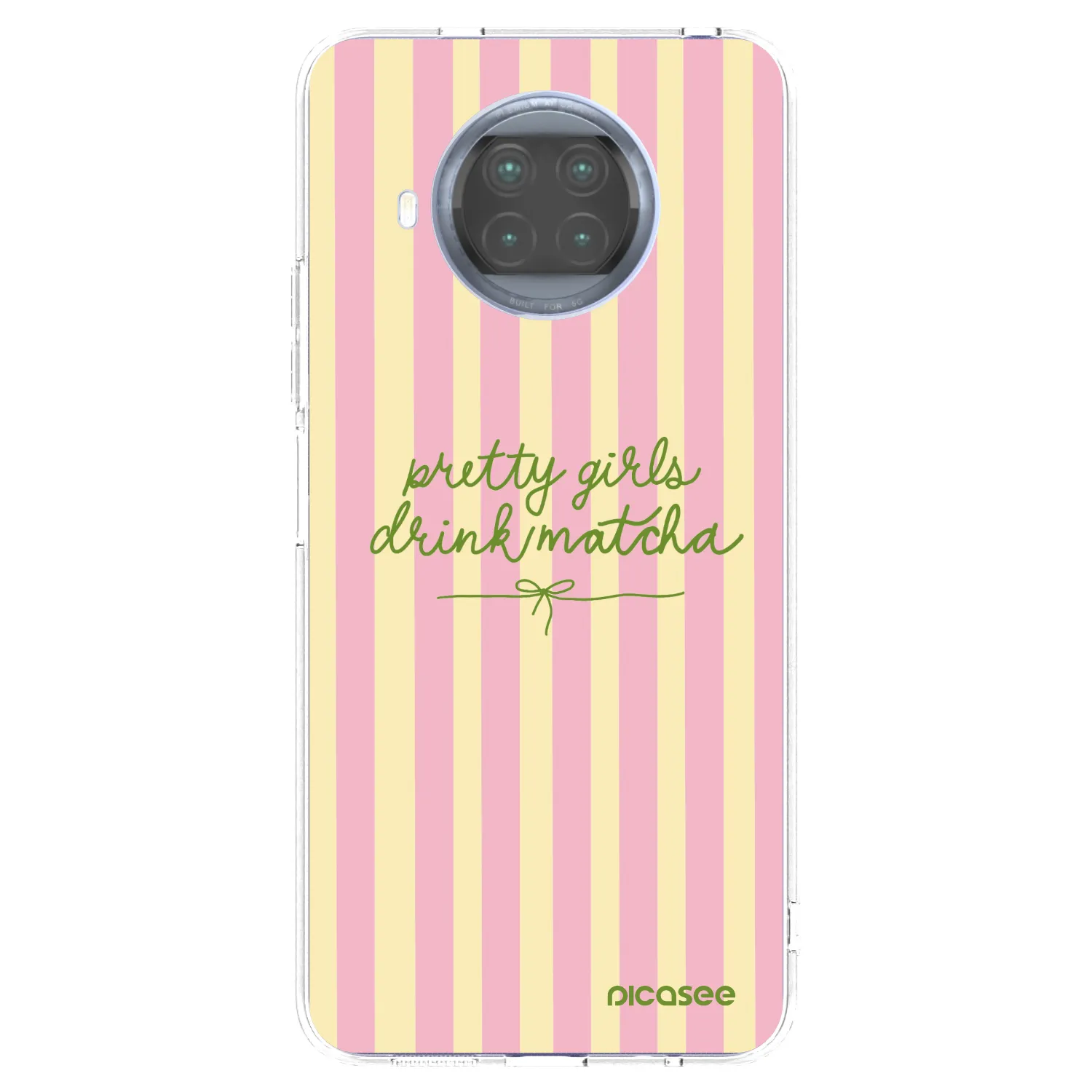 Picasee Xiaomi Mi 10T Lite Hülle - Transparentes Silikon - Pretty matcha