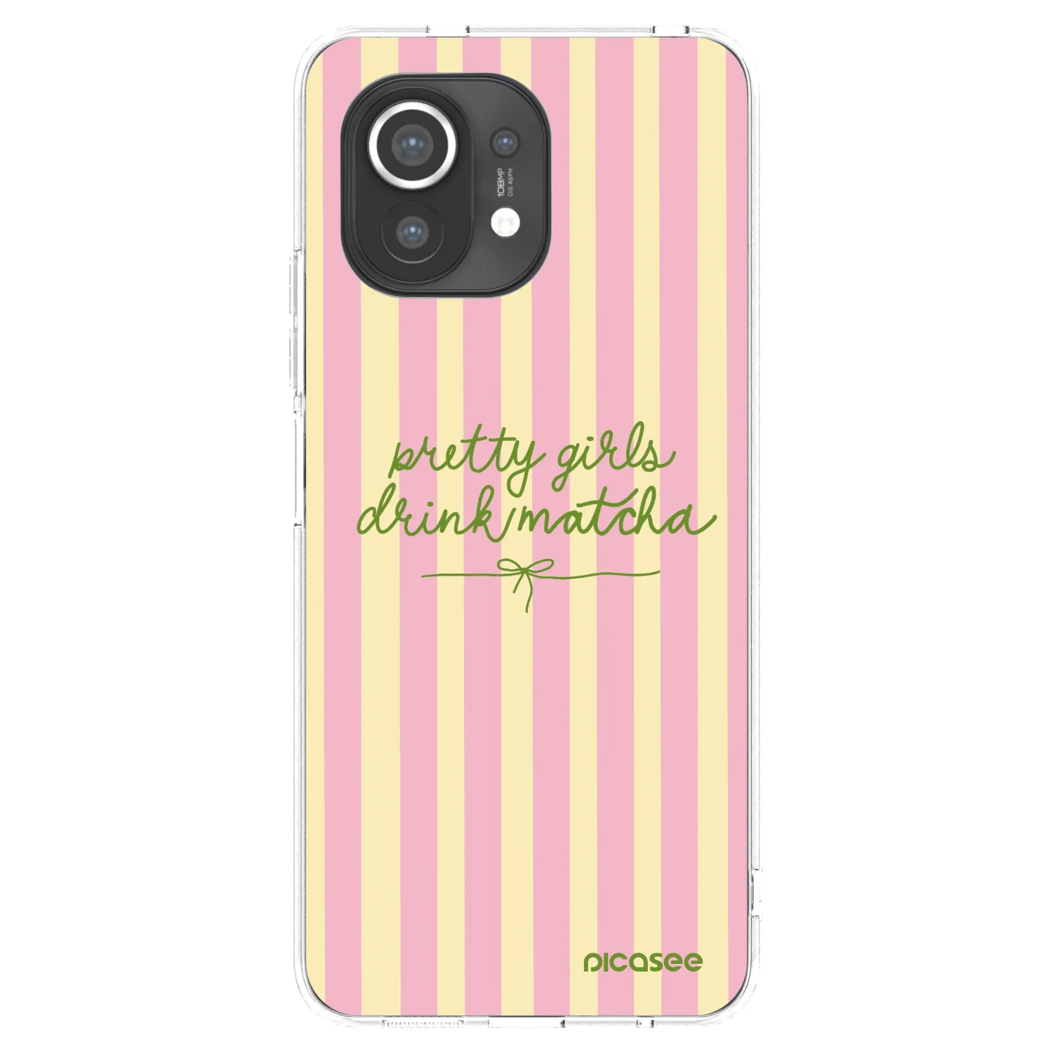 Picasee Xiaomi Mi 11 Hülle - Transparentes Silikon - Pretty matcha