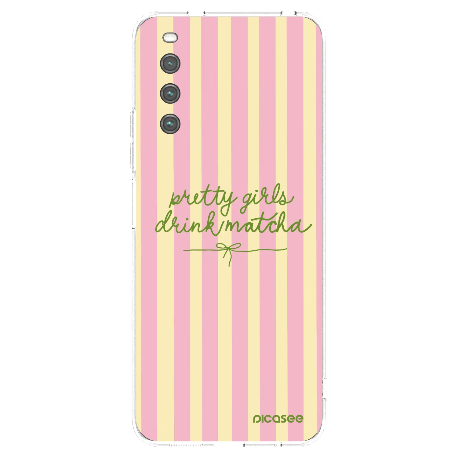 Picasee Sony Xperia 10 IV 5G Hülle - Transparentes Silikon - Pretty matcha