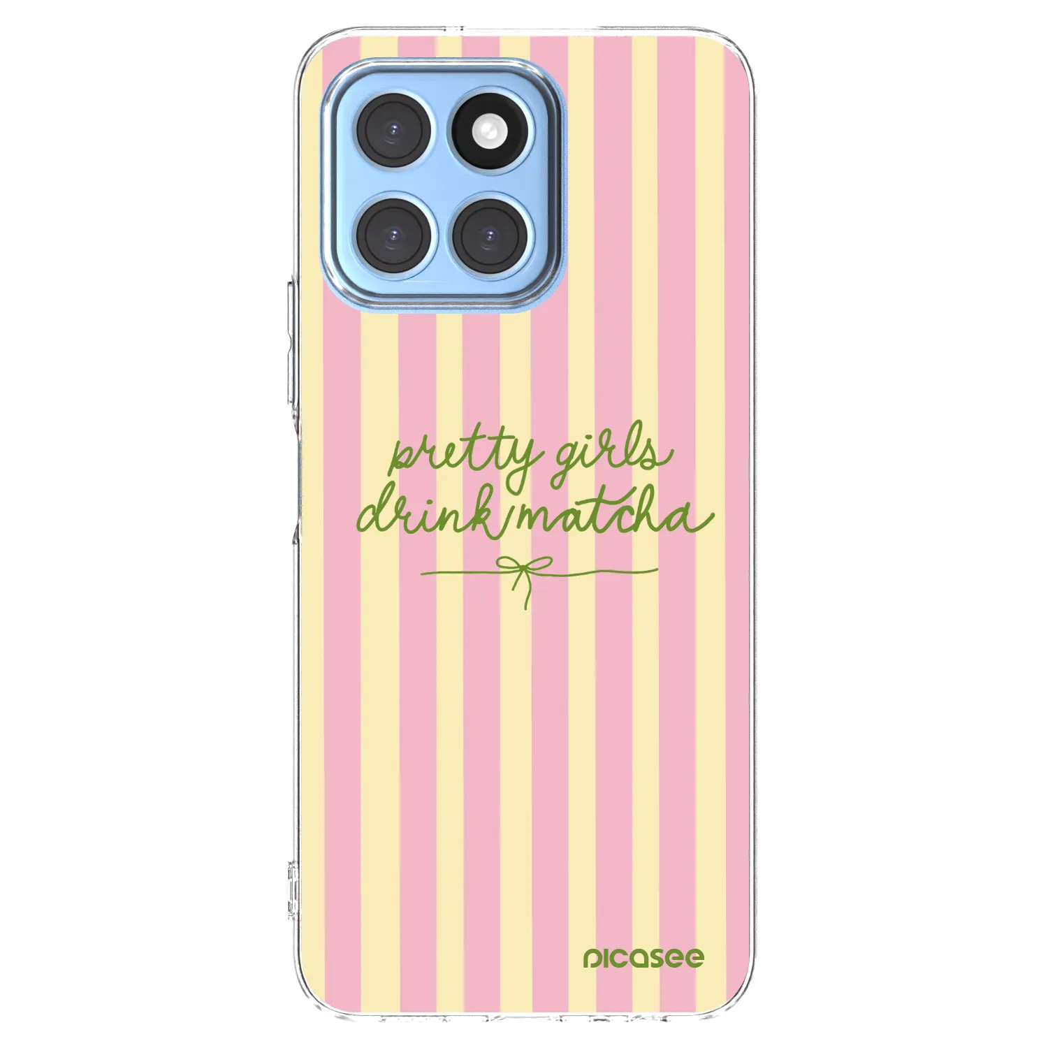 Picasee Honor X6 Hülle - Transparentes Silikon - Pretty matcha