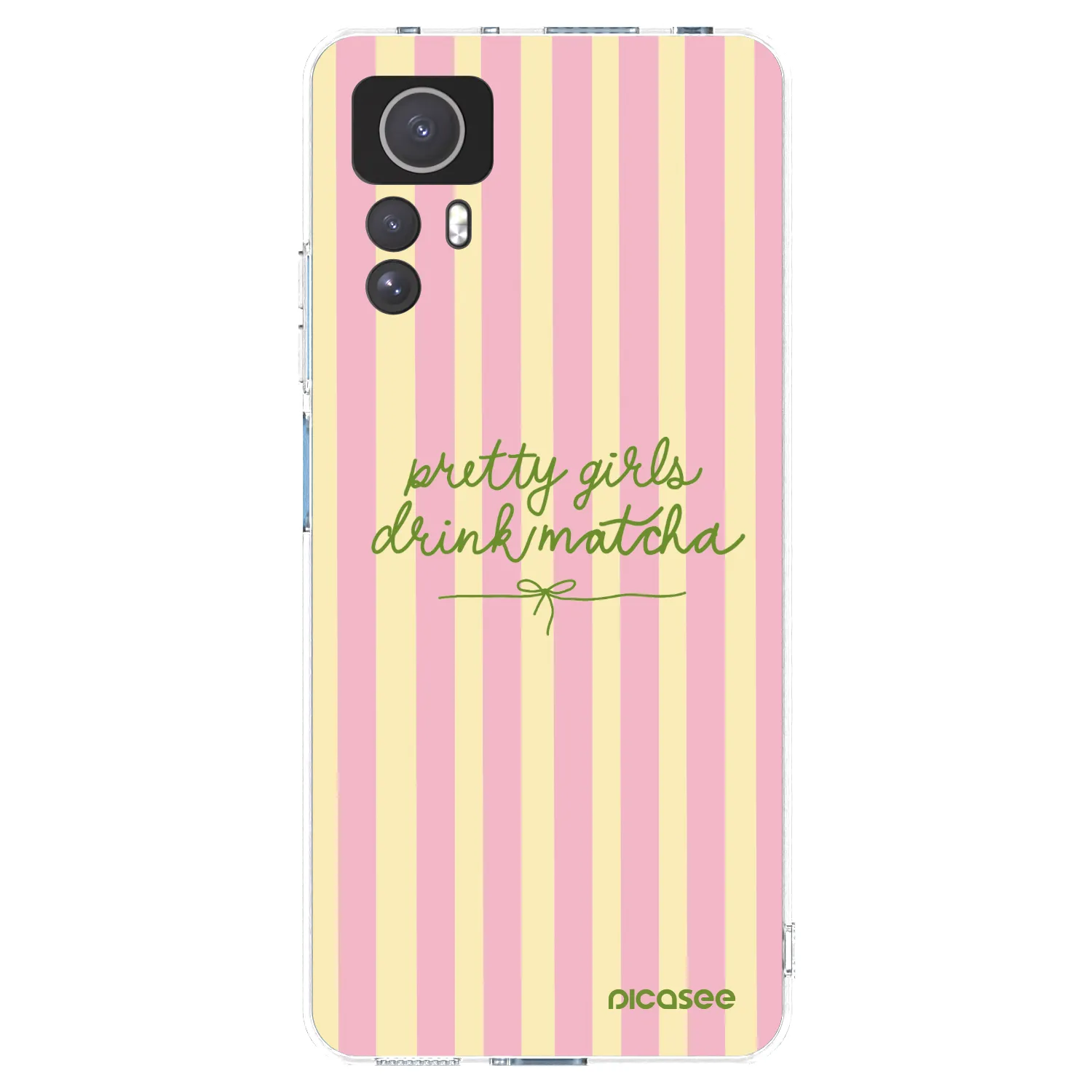 Picasee Xiaomi Redmi Note 12S Hülle - Transparentes Silikon - Pretty matcha